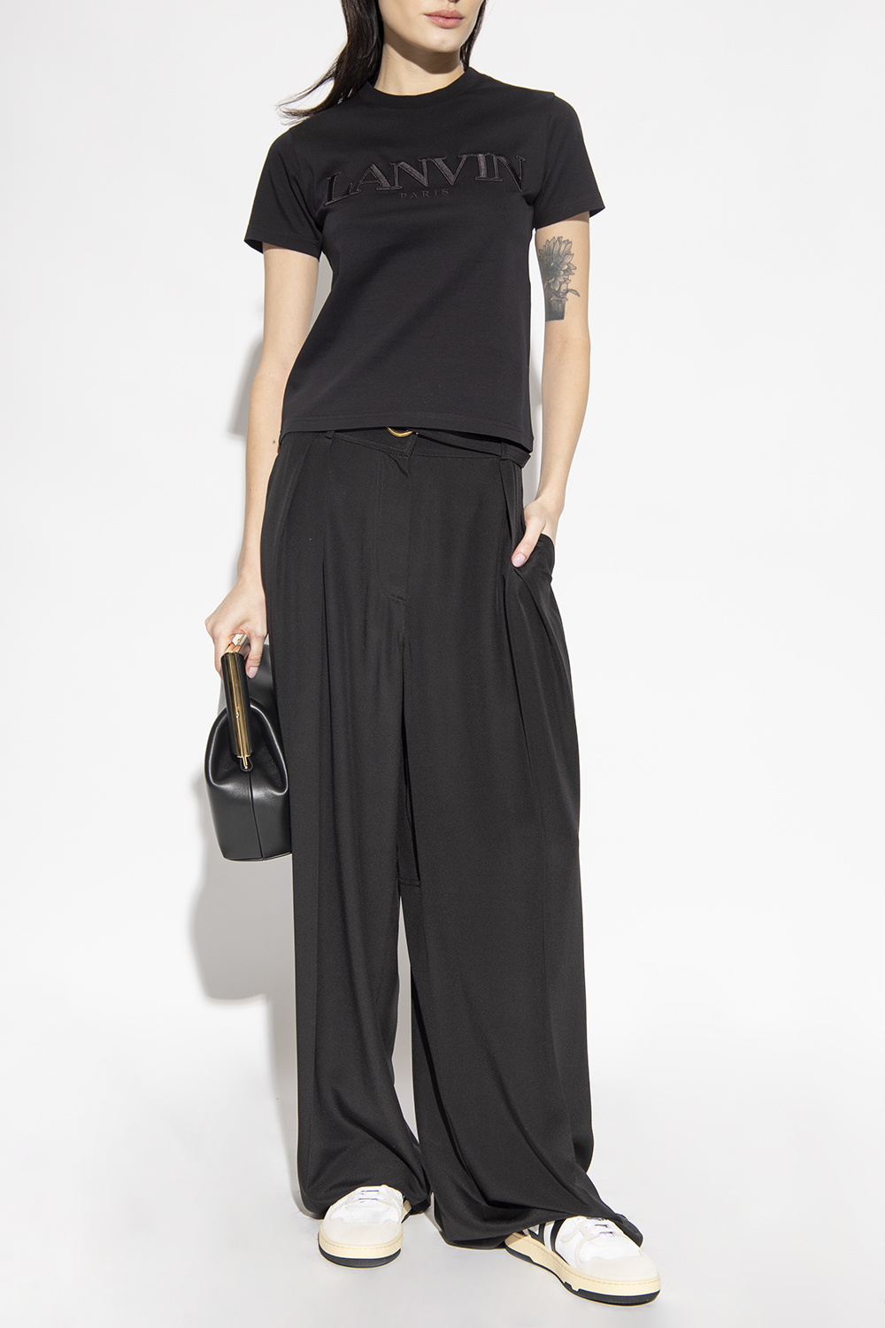 SchaferandweinerShops Japan - shirt with logo Lanvin - Black